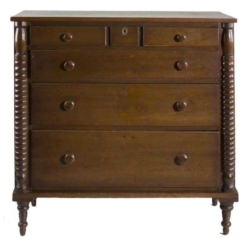 Appraisal: Southern Chest of Drawers ca North Carolina poplar case with