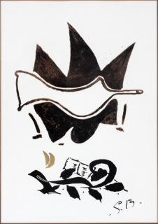 Appraisal: GEORGES BRAQUE LITHOGRAPH GEORGES BRAQUE FRENCH - LITHOGRAPH SIGHT H