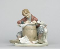 Appraisal: Lladro Love Letters Sculptor Salvador Furio Issued Retired Apprx -