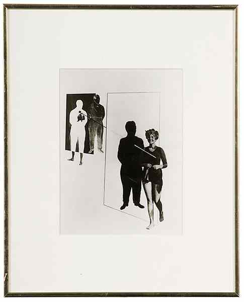 Appraisal: Laszlo Moholy-Nagy German - Jealousy A posthumous photograph published by