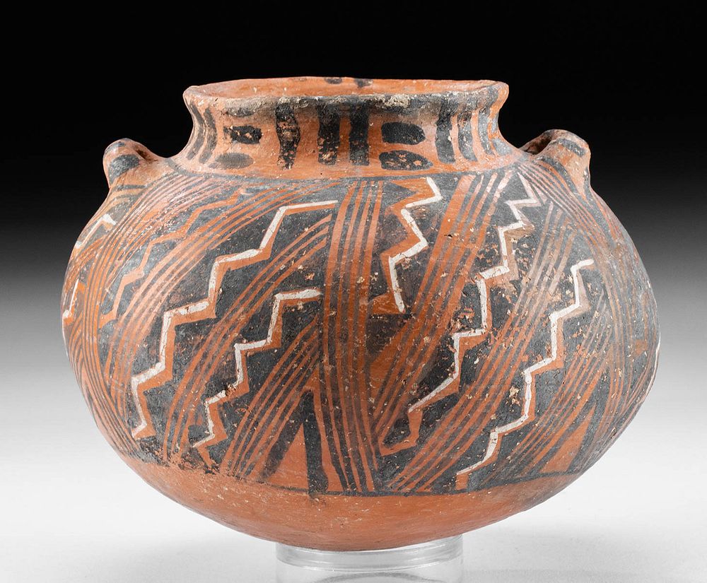 Appraisal: Anasazi Mogollon St Johns Polychrome Jar Native American Southwestern United