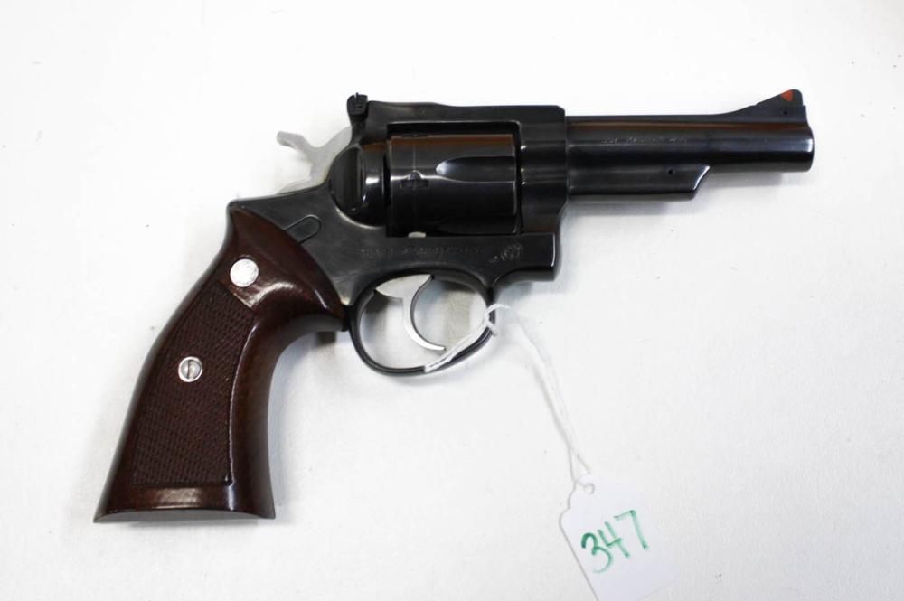 Appraisal: RUGER SECURITY-SIX DOUBLE ACTION REVOLVER magnum caliber barrel blued finish