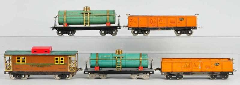 Appraisal: Lot of Dorfvan Freight Train Cars Description Very nice colorful