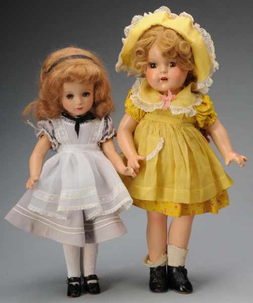 Appraisal: Lot of Madame Alexander Composition Dolls Description American Ca s