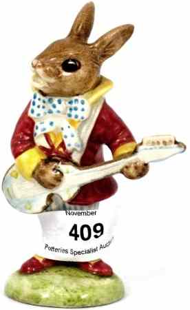 Appraisal: Royal Doulton Bunnykins Figure Mr Bunnykins Strumming DB boxed