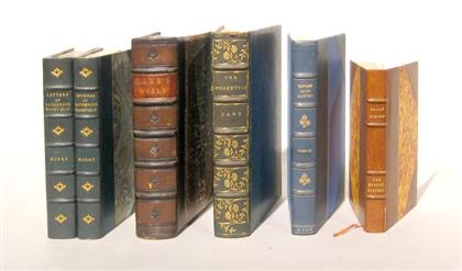 Appraisal: vols Leather Bindings - Belles Lettres Lamb Charles The Works