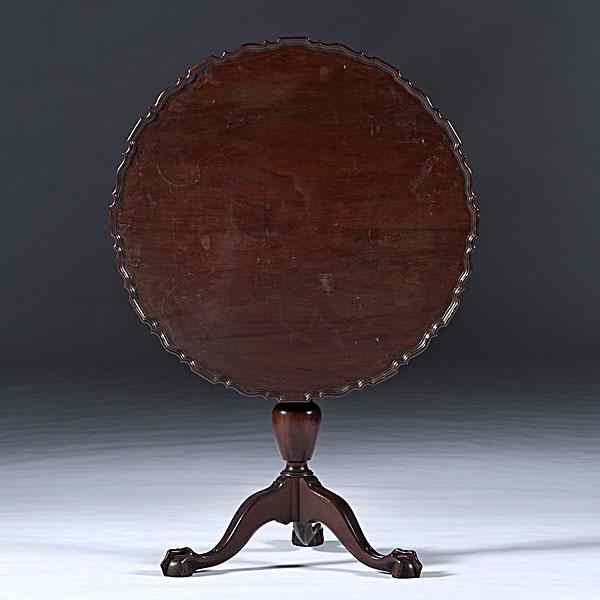 Appraisal: Centennial Tea Table American th century a tea table in