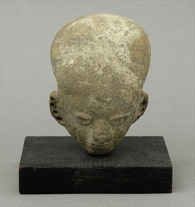 Appraisal: Pre-Columbian Terracotta Head