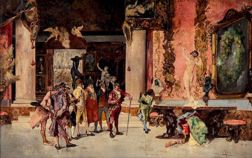 Appraisal: After Mariano Fortuny Y Carbo Italian - Study of The