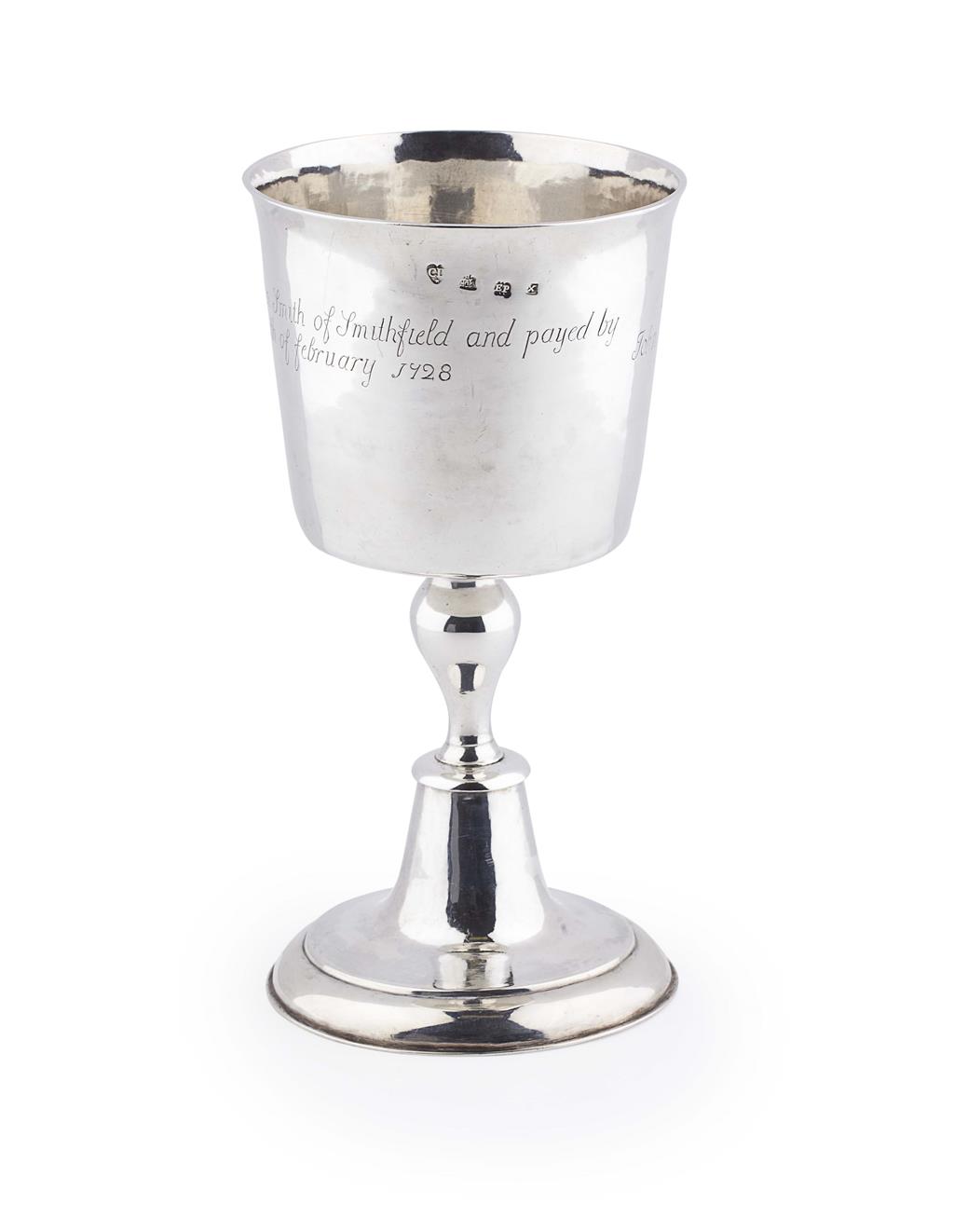 Appraisal: An early George II communion cup Charles Dickson Edinburgh Assay