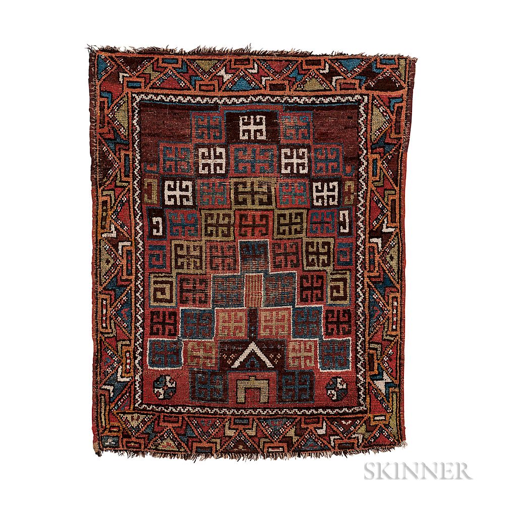 Appraisal: Multi-niche Prayer Rug Multi-niche Prayer Rug Turkey first half th