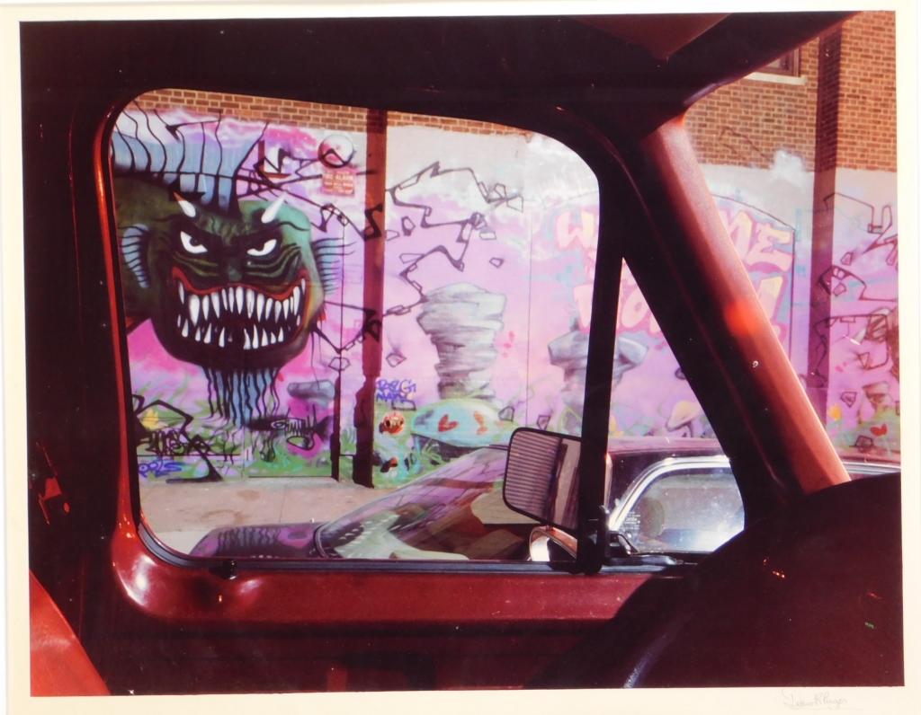 Appraisal: DARIO PREGER GRAFFITI ART PHOTOGRAPHY PRINT New YorkCirca Grunge era