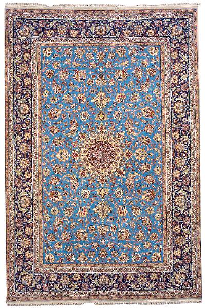 Appraisal: An Isphahan carpet Central Persia second quarter th century size