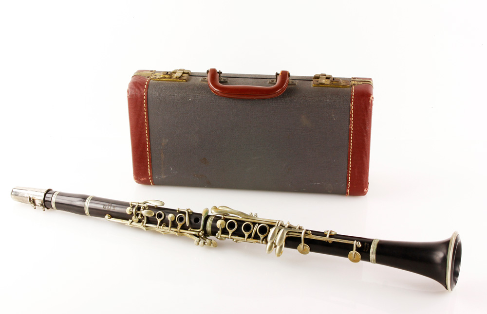 Appraisal: - th C French Clarinet th century French clarinet signed