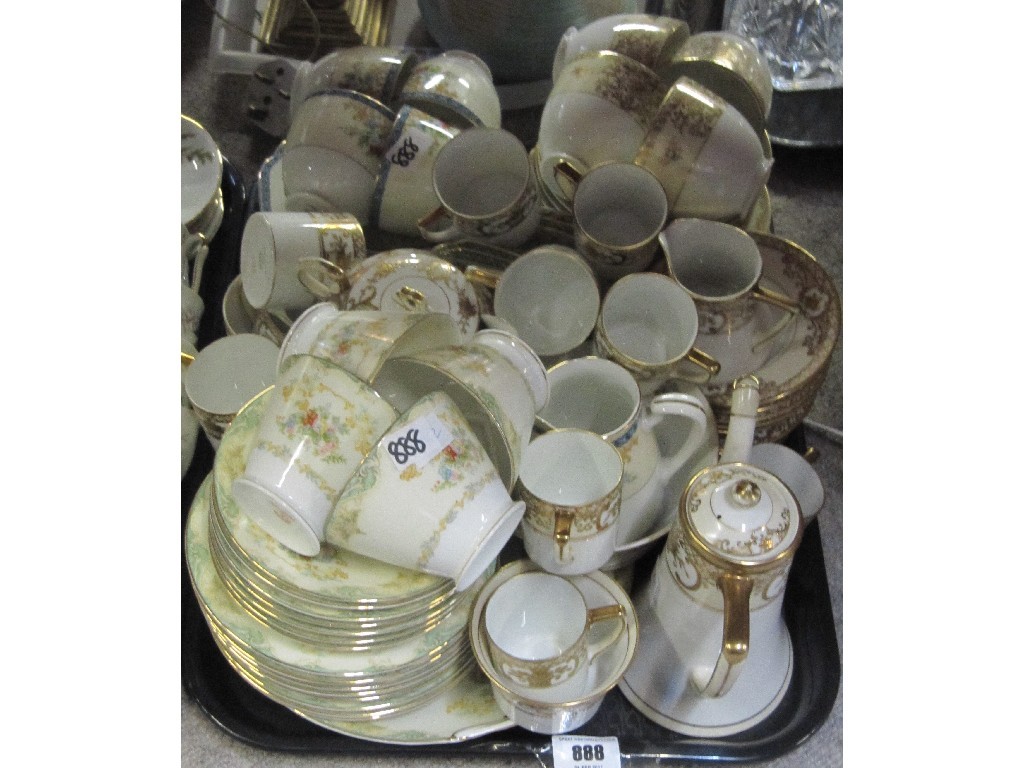 Appraisal: Tray lot of assorted Noritake teawares