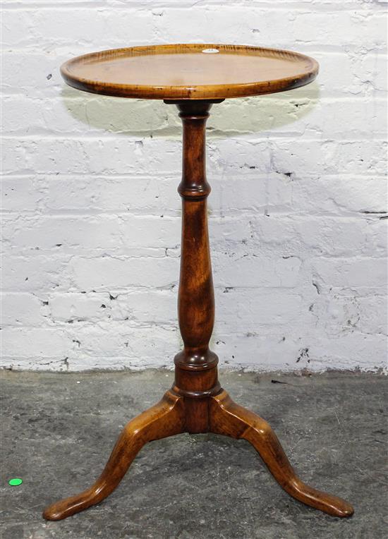 Appraisal: Sale Lot An American Maple Tripod Table th century having