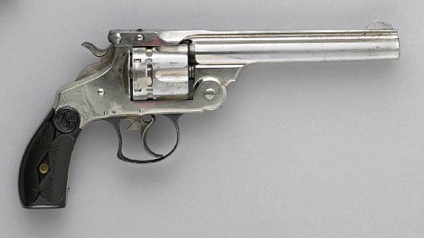 Appraisal: A Smith amp Wesson First Model double action revolver Serial