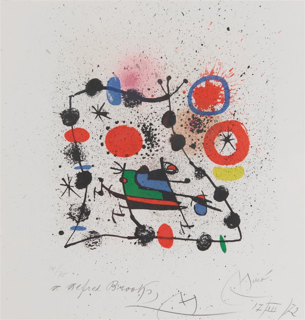 Appraisal: JOAN MIRO Spanish - Catalogue for the Exhibition Miro M