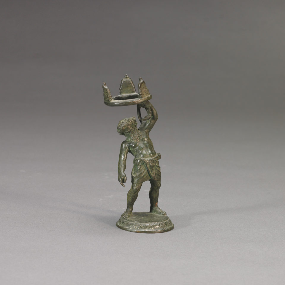 Appraisal: After the Ancient Small Neapolitan Grand Tour Figure Zeus with