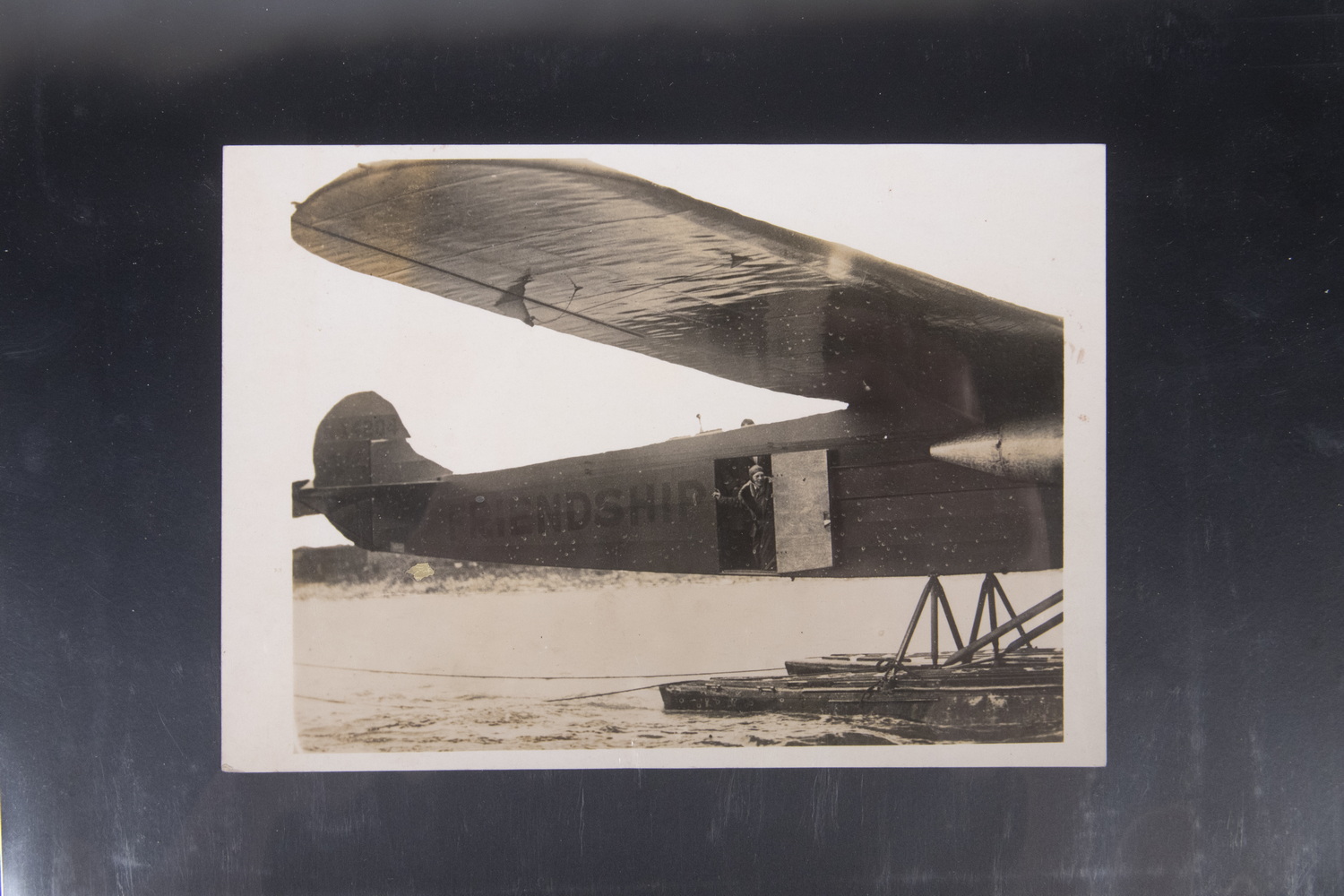 Appraisal: COLLECTION OF 'S- 'S PRESS PHOTOGRAPHS LARGELY RELATED TO AVIATORS