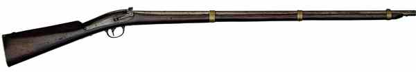 Appraisal: Jenks Navy Rifle cal smoothbore '' round barrel with angular