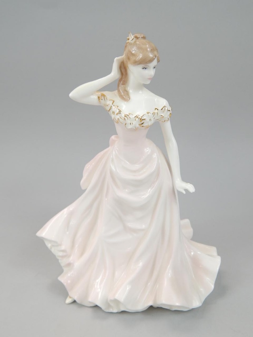 Appraisal: A Coalport limited edition porcelain figure With This Ring number