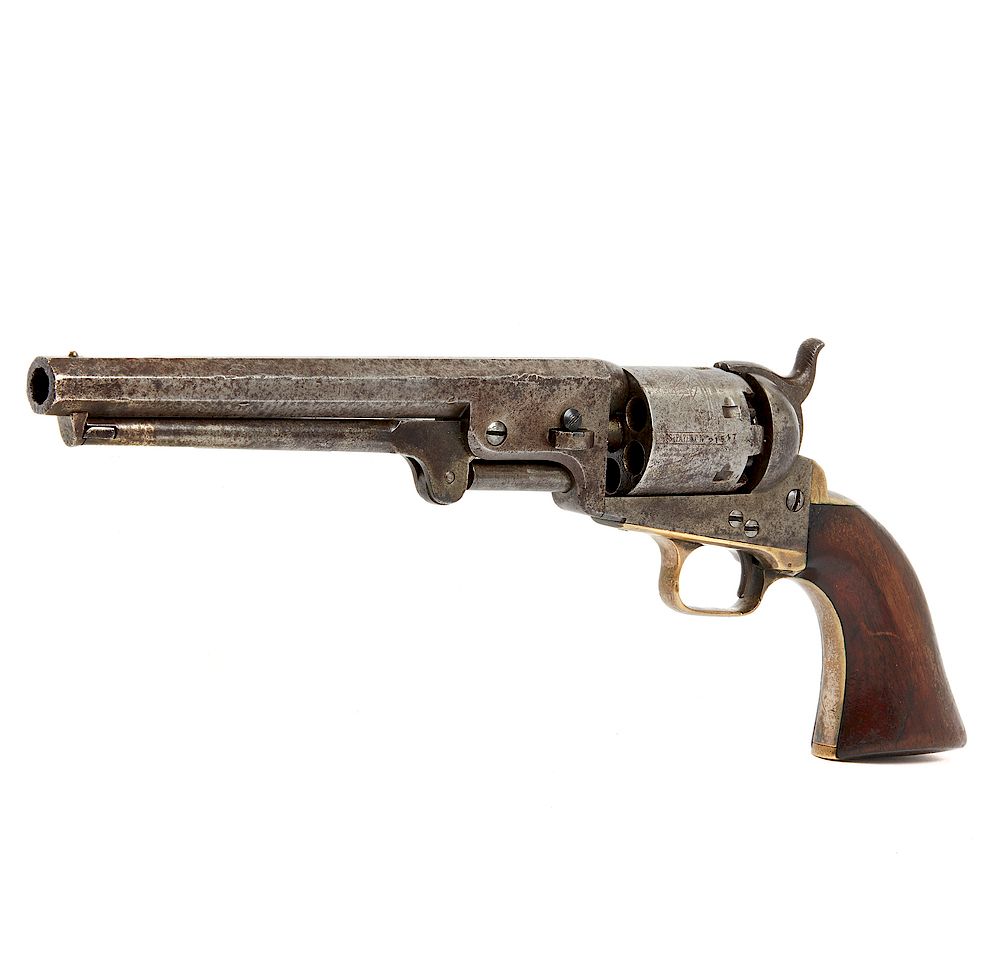 Appraisal: Colt Navy Revolver Colt Navy revolver manufactured in A Colt