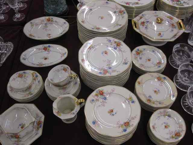 Appraisal: pc Haviland China Service ''Jewel''pattern with servers