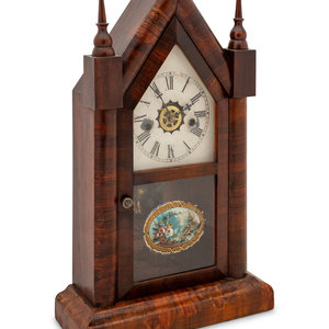 Appraisal: A Waterbury Clock Co Mantel Clock American th Century with