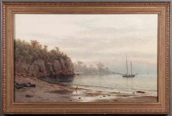 Appraisal: James Craig Nicoll American - Maiden Cove Maine watercolor signed