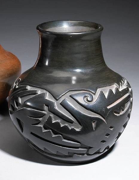 Appraisal: Property from the Phillip Brown collection Camilio Tafoya carved about