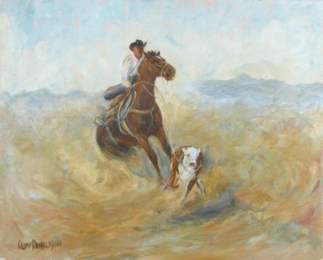 Appraisal: Cliff Donaldson New Mexico - x Oil on Canvas signed