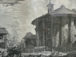 Appraisal: After Giovanni Battista Piranesi - - Veduta del Tempio di