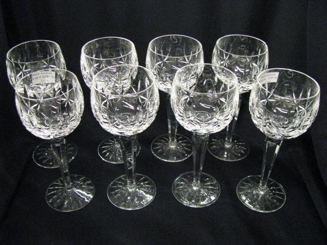 Appraisal: Set of Waterford Cut Crystal Wines