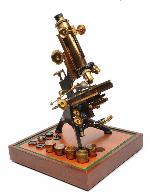 Appraisal: A WATSON AND SONS LTD ROYAL MICROSCOPE circa serial number