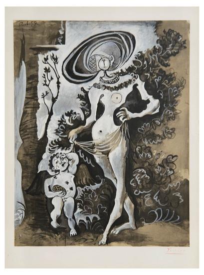 Appraisal: Pablo Picasso - venus et l amour voleur de miel