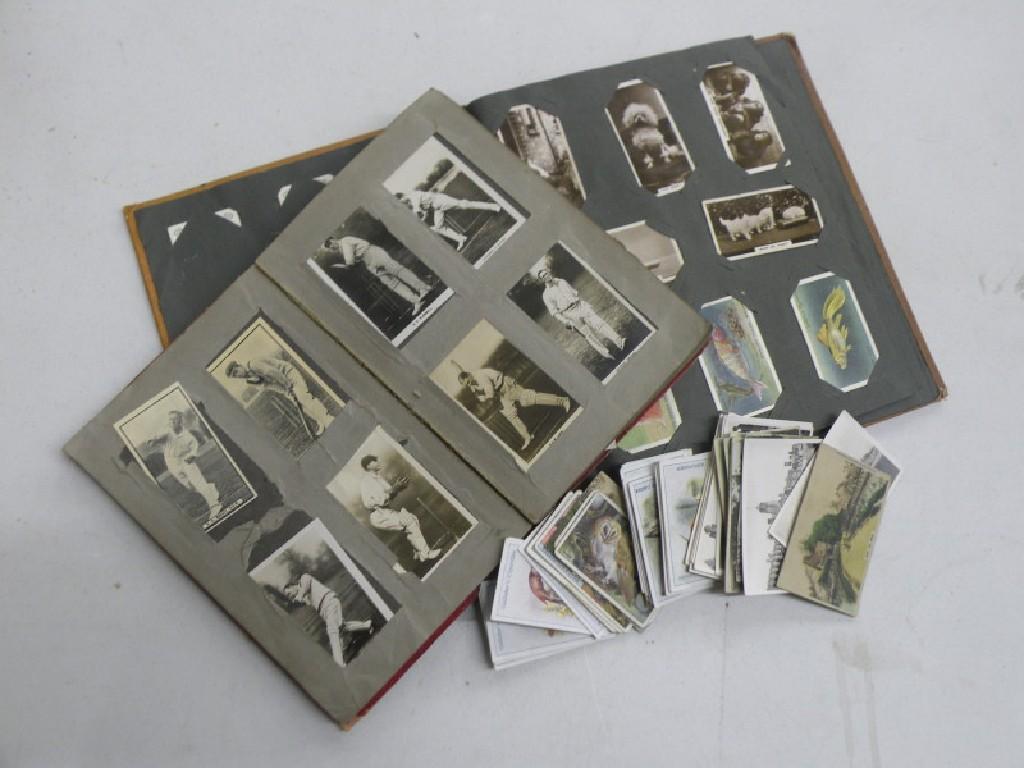 Appraisal: Various cigarette cards to include football cricket boxing and other