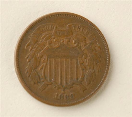 Appraisal: Shield Two Cent Piece