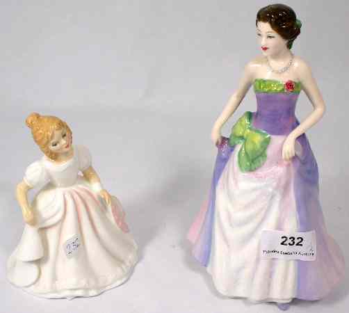 Appraisal: Royal Doulton Figure Jessica HN seconds and Amanda HN