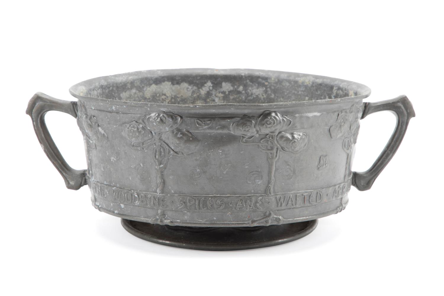 Appraisal: LIBERTY CO TUDRIC PEWTER BOWL C David Veasey for Liberty