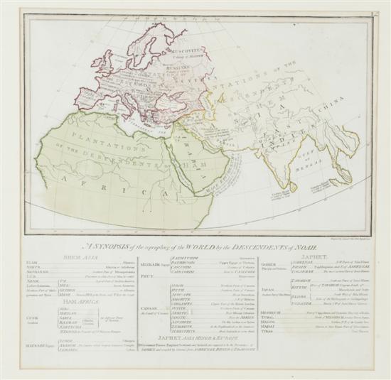 Appraisal: Biblical Geography engraved maps not examined out of frames A