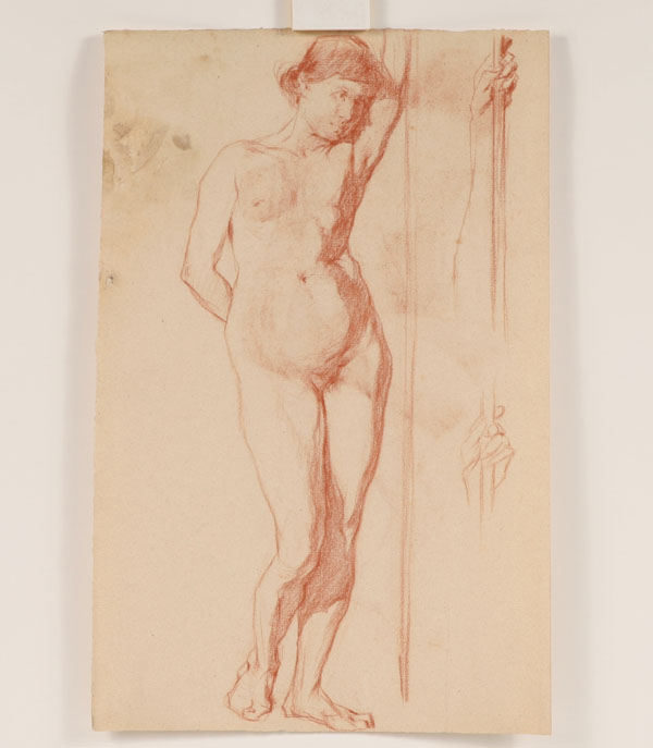 Appraisal: William Forsyth American - nude male and female sketches cont