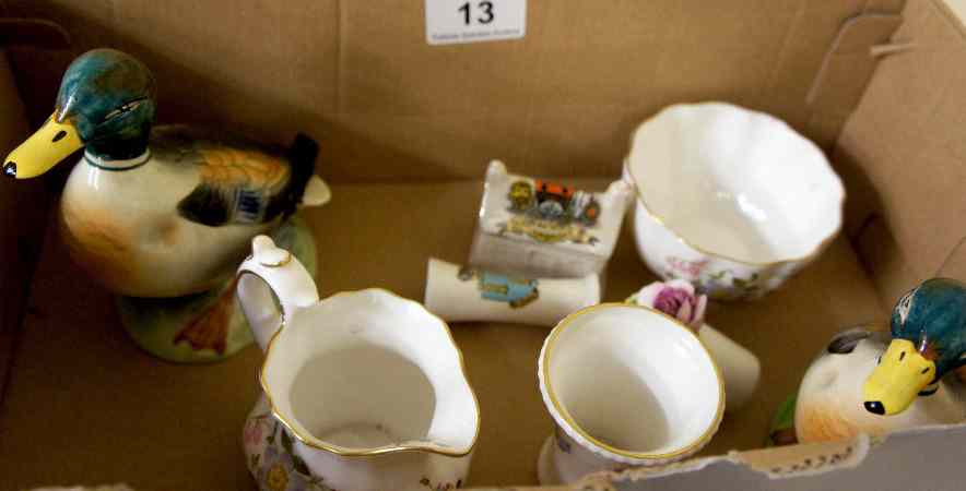 Appraisal: A collection of various Pottery to include Royal Crown Derby