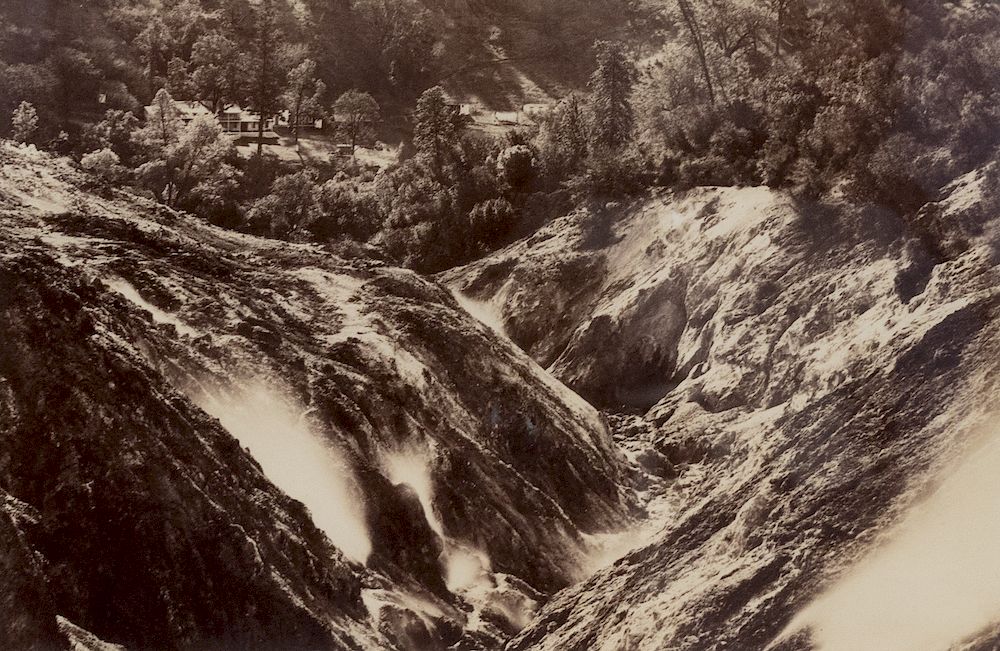 Appraisal: Carleton E Watkins Carleton E Watkins American - Devil's Canyon