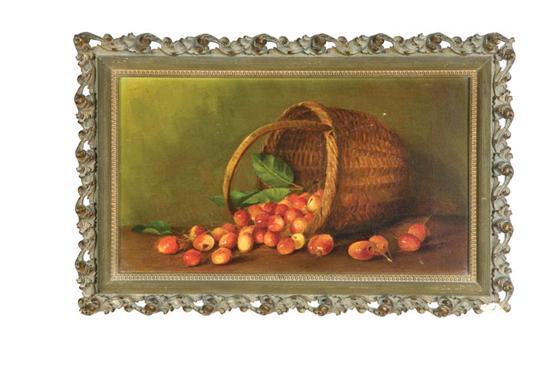 Appraisal: STILL LIFE AMERICAN SCHOOL LATE TH CENTURY Oil on canvas