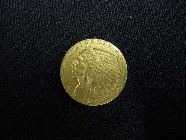 Appraisal: U S Indian Head Gold Coin extra fine