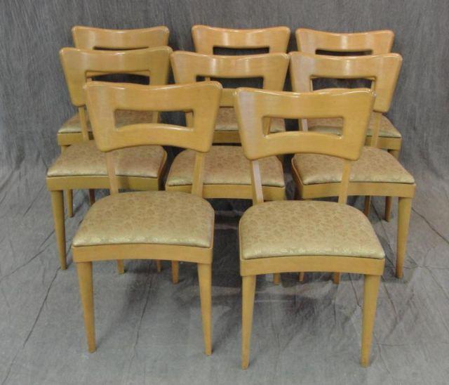 Appraisal: HEYWOOD WAKEFIELD Midcentury Dogbone Chairs Vintage Wakefield From a Nanuet