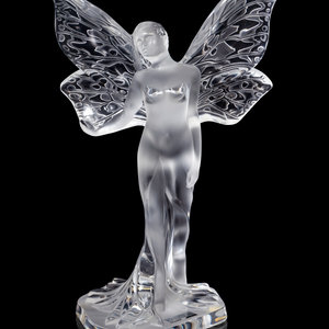 Appraisal: A Lalique Chrysalide Figure Second Half th Century Height inches