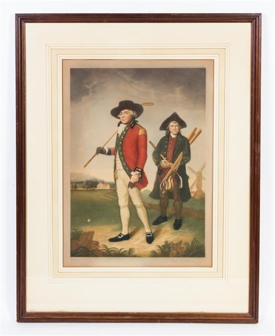 Appraisal: Sale Lot After William Henderson British th century Teeing Off