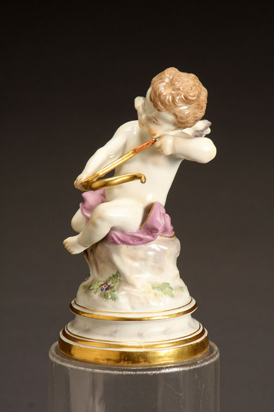 Appraisal: Lot Property of Various Owners Meissen Figure of a Putto